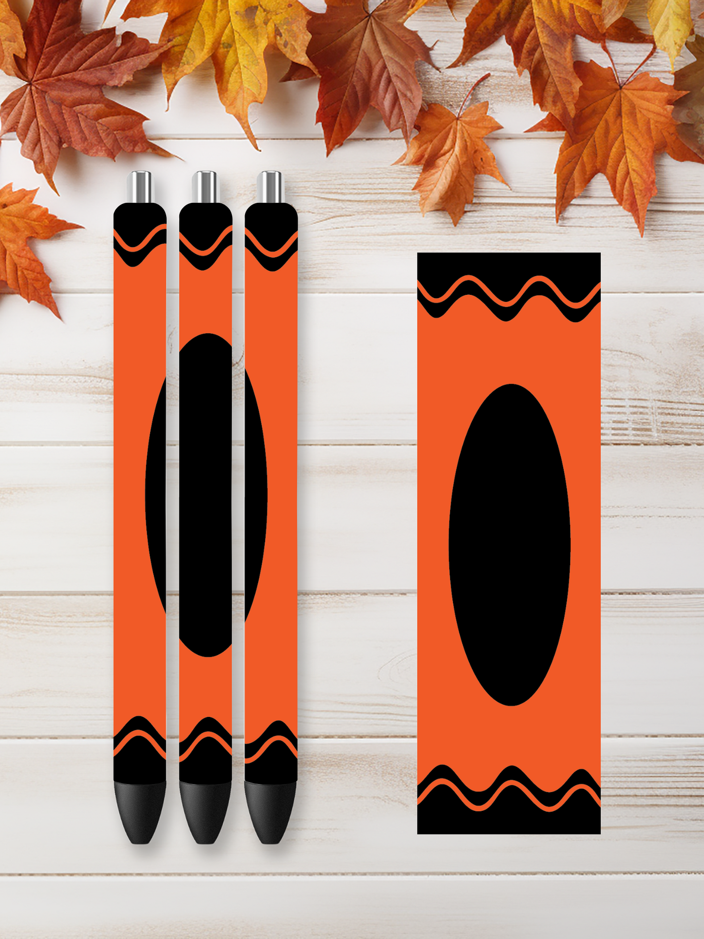 Crayon Orange 2