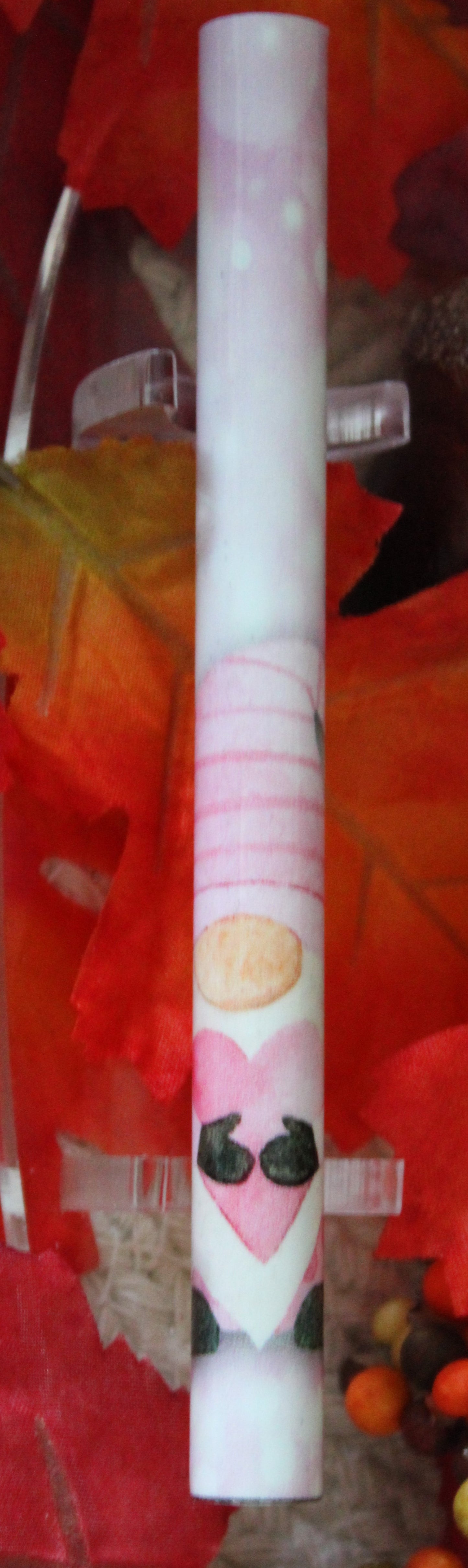 Removeable Sleeve-Valentine Gnome 1